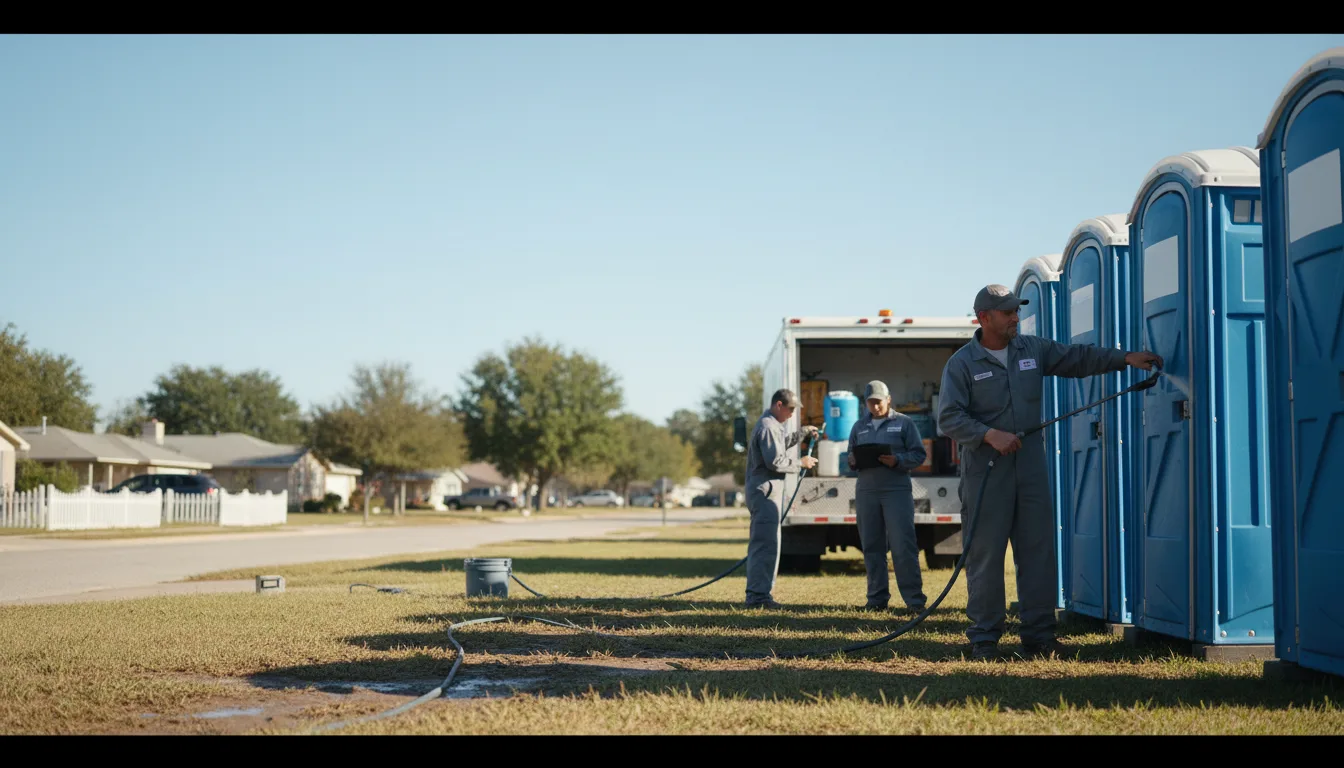 Long-Term Portable Toilet Rental in Redmon, IL near me